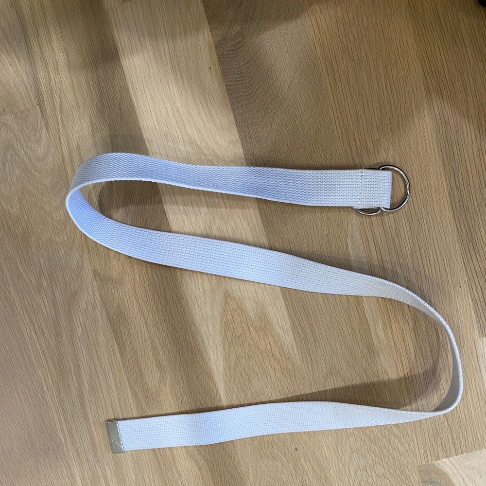 White D Ring Utility Belt